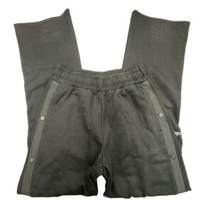 Alo Yoga Legend Snap Pants Womans S Black Retail $138 Limited Edition Elastic